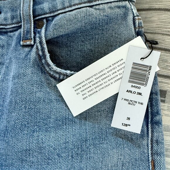 Aritzia Denim Forum The Arlo Hi-rise Straight Jean - Picture 10 of 12